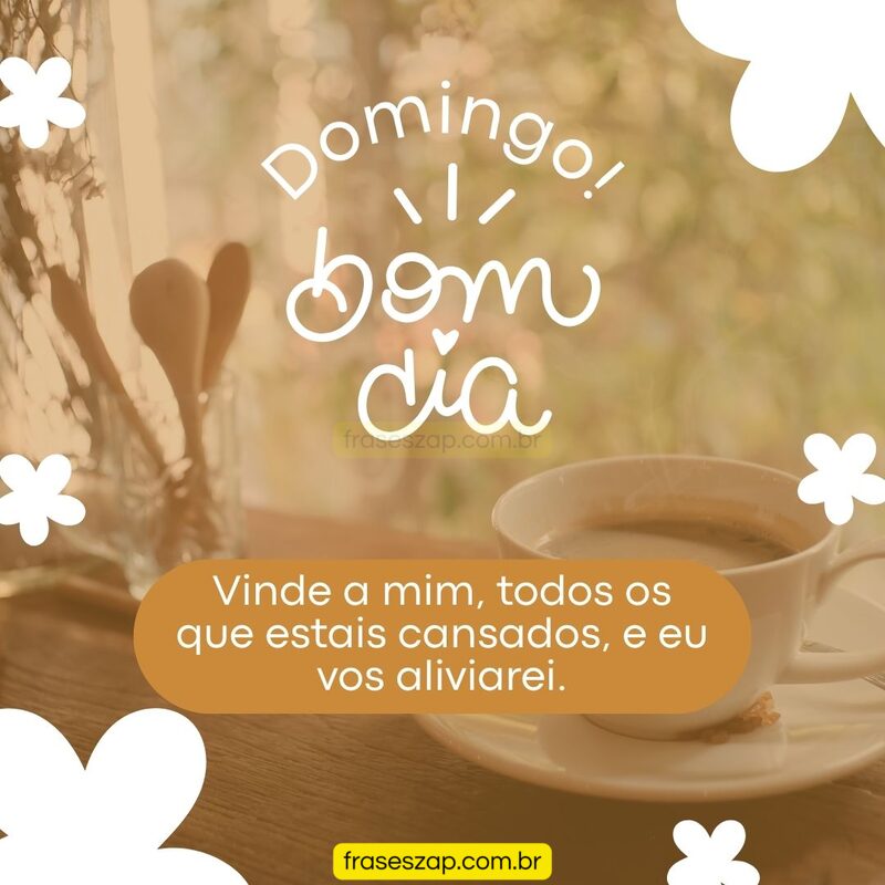 Imagem de domingo para compartilhar no WhatsApp