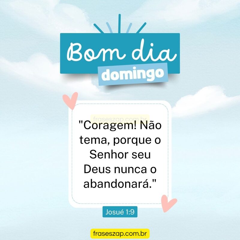 Imagem de domingo para compartilhar no WhatsApp