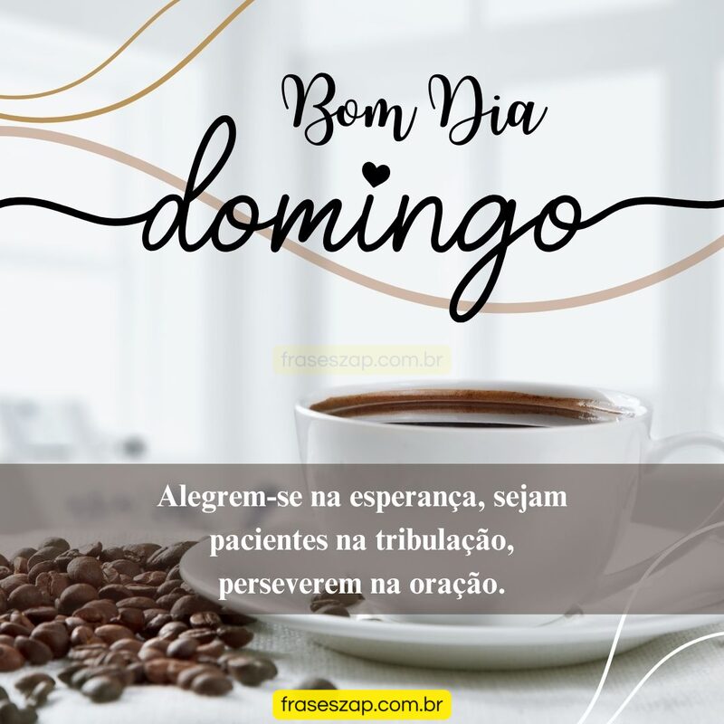 Imagem de domingo para compartilhar no WhatsApp