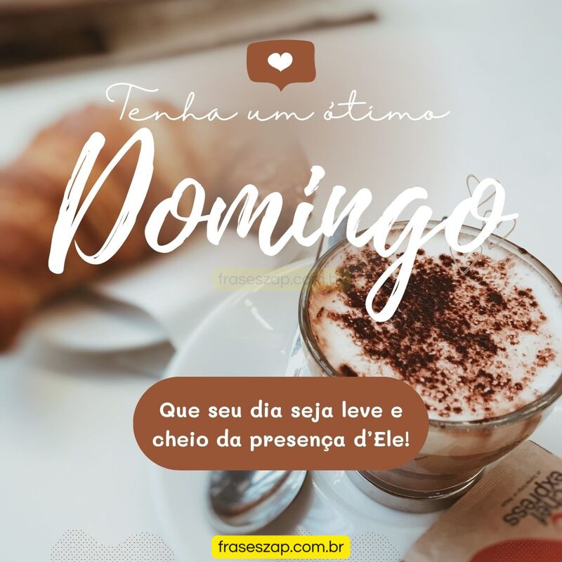 Imagem de domingo para compartilhar no WhatsApp