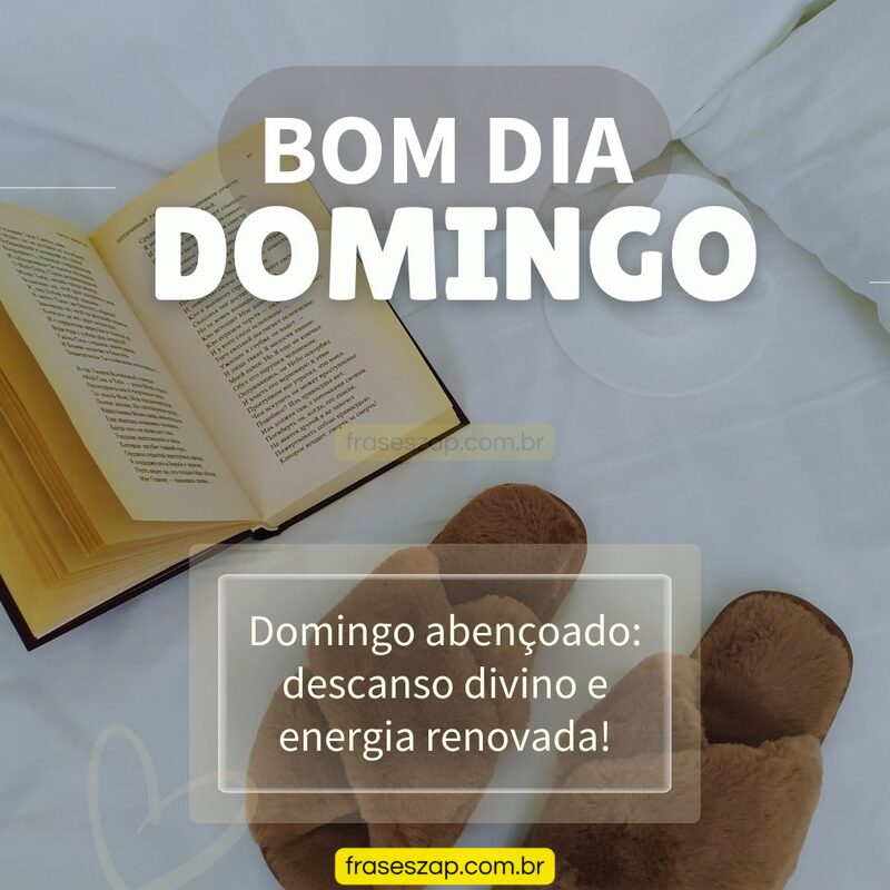 Imagem de domingo para compartilhar no WhatsApp