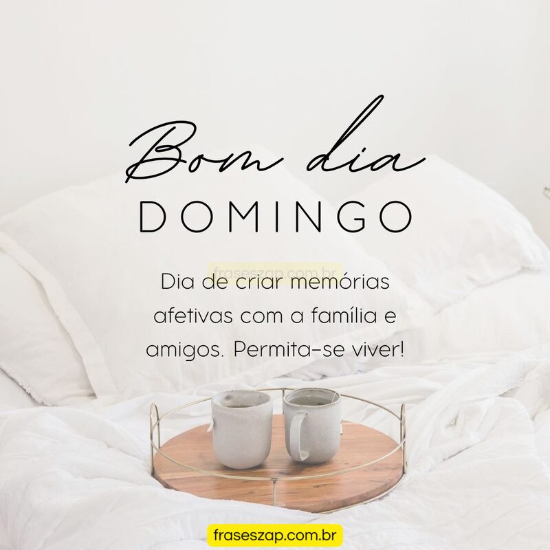 Imagem de domingo para compartilhar no WhatsApp