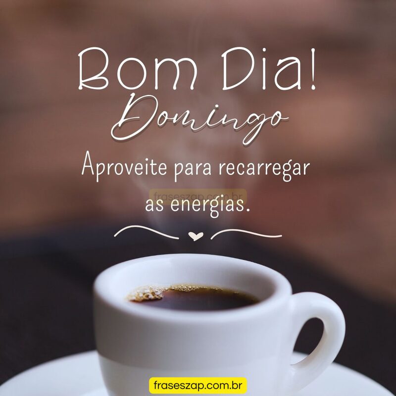 Imagem de domingo para compartilhar no WhatsApp