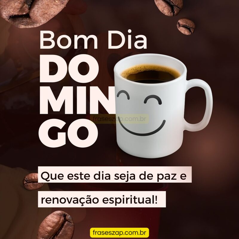 Imagem de domingo para compartilhar no WhatsApp