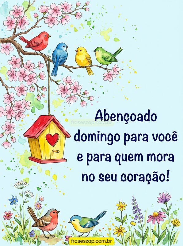 Imagem de domingo para compartilhar no WhatsApp