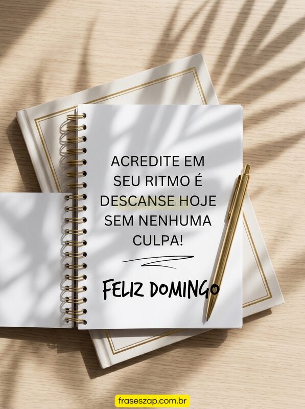 Imagem de domingo para compartilhar no WhatsApp