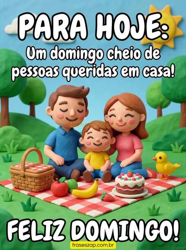 Imagem de domingo para compartilhar no WhatsApp