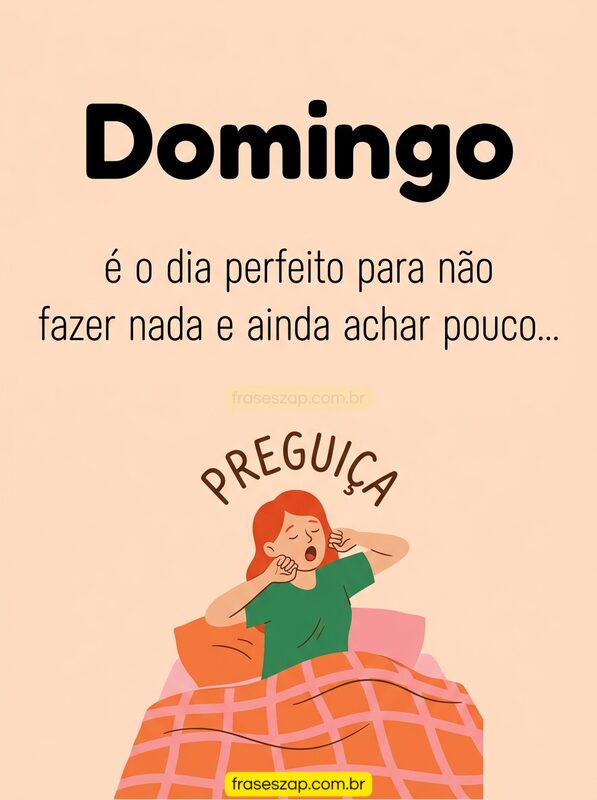 Imagem de domingo para compartilhar no WhatsApp