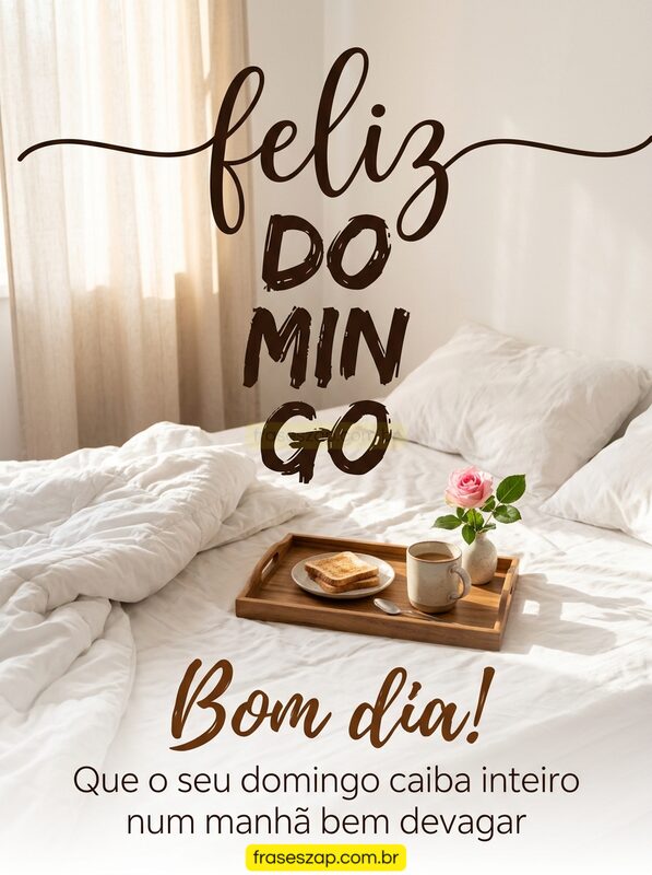 Imagem de domingo para compartilhar no WhatsApp