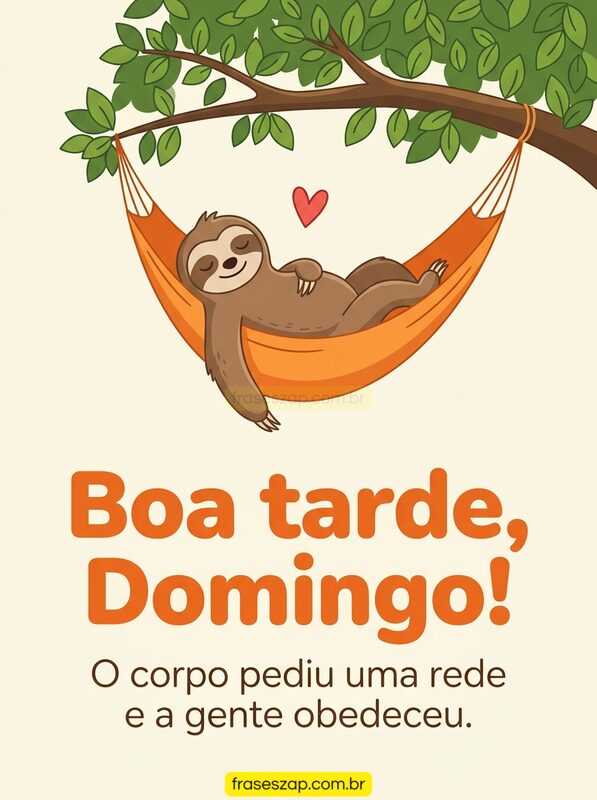 Imagem de domingo para compartilhar no WhatsApp