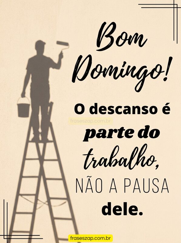 Imagem de domingo para compartilhar no WhatsApp