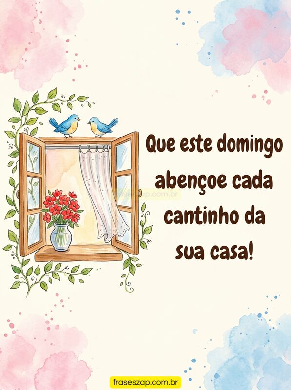 Imagem de domingo para compartilhar no WhatsApp