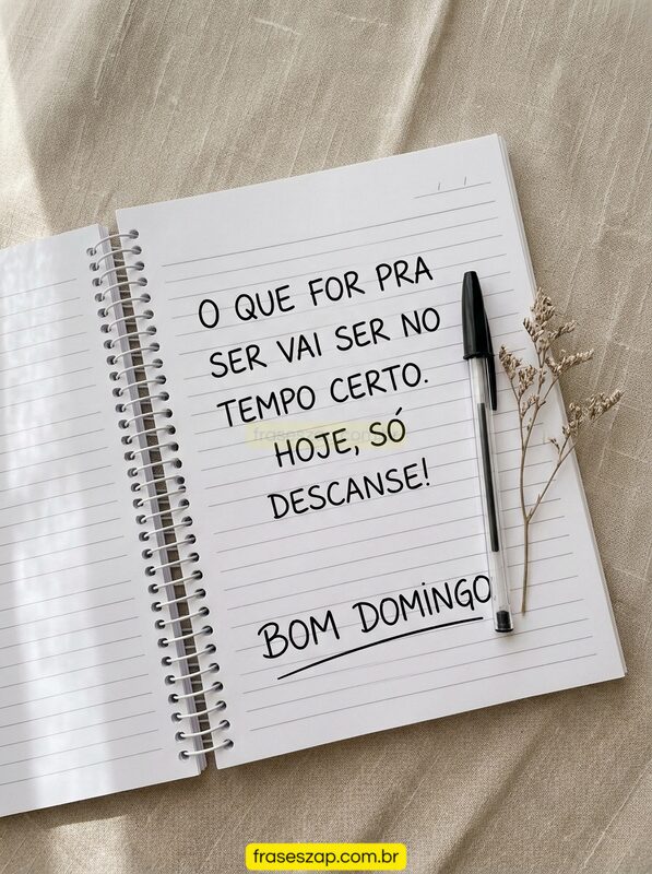 Imagem de domingo para compartilhar no WhatsApp