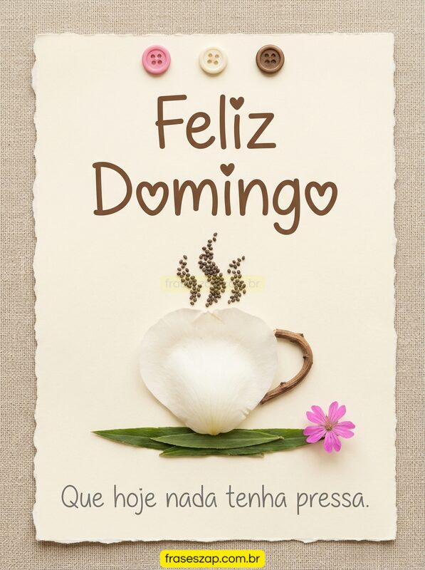 Imagem de domingo para compartilhar no WhatsApp