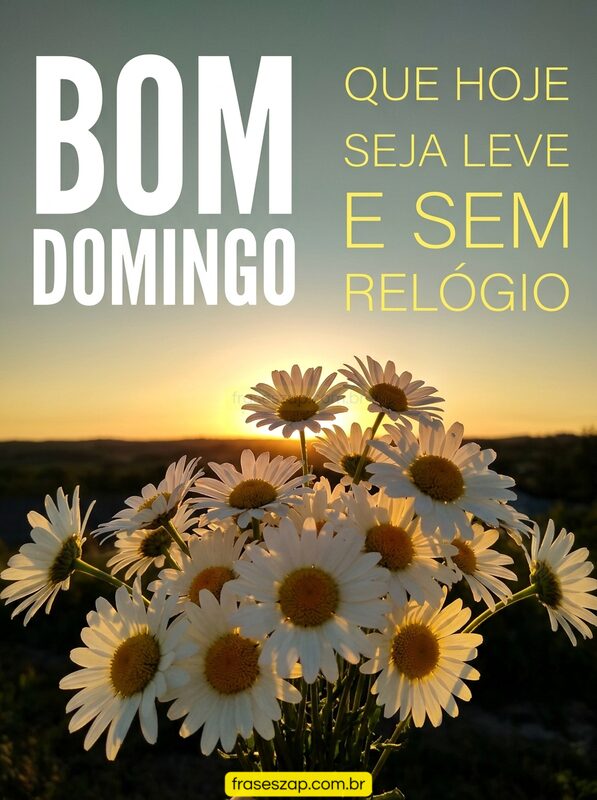 Imagem de domingo para compartilhar no WhatsApp