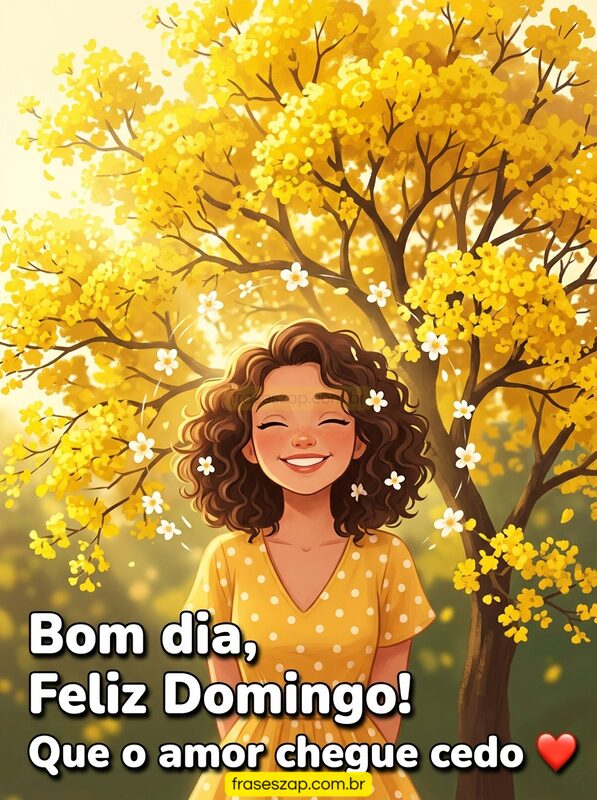 Imagem de domingo para compartilhar no WhatsApp