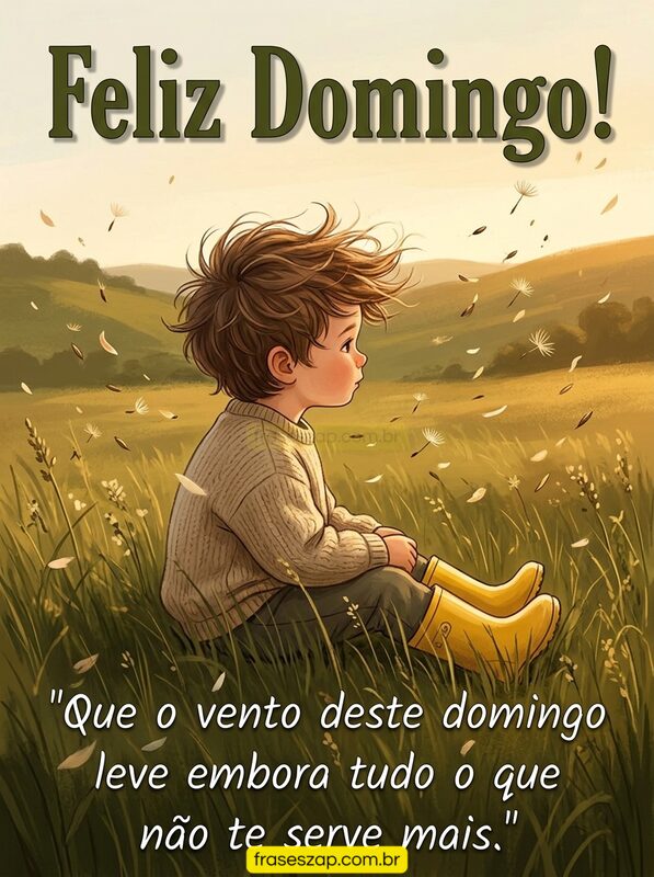 Imagem de domingo para compartilhar no WhatsApp