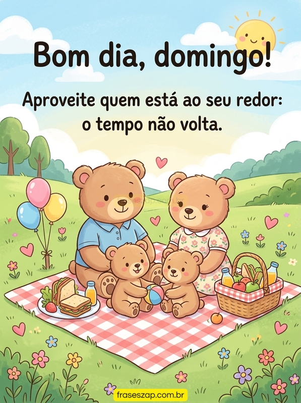 Imagem de domingo para compartilhar no WhatsApp
