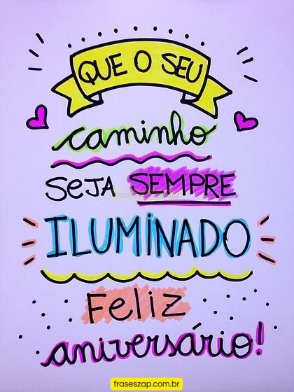 Imagem de feliz aniversário para compartilhar no WhatsApp