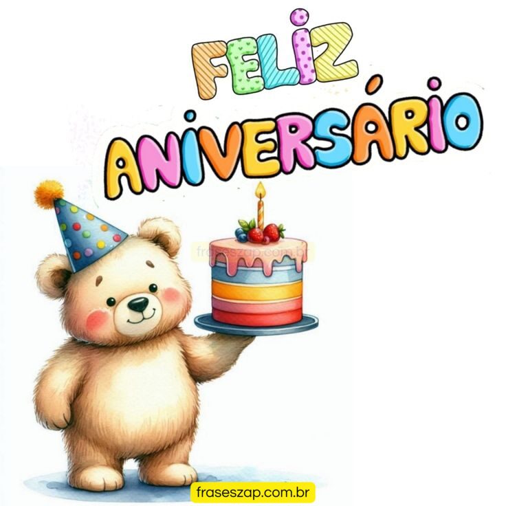 Imagem de feliz aniversário para compartilhar no WhatsApp