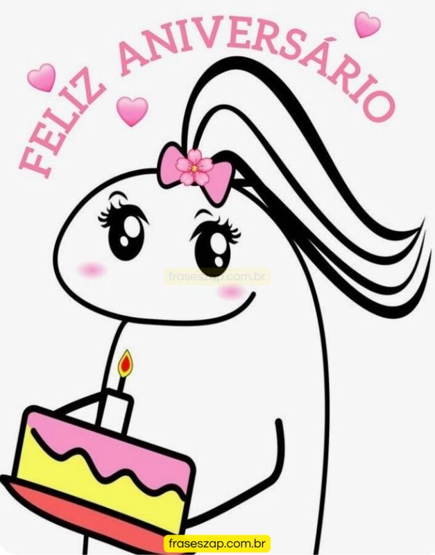 Imagem de feliz aniversário para compartilhar no WhatsApp