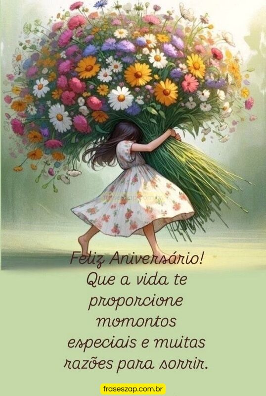 Imagem de feliz aniversário para compartilhar no WhatsApp
