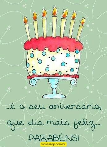 Imagem de feliz aniversário para compartilhar no WhatsApp