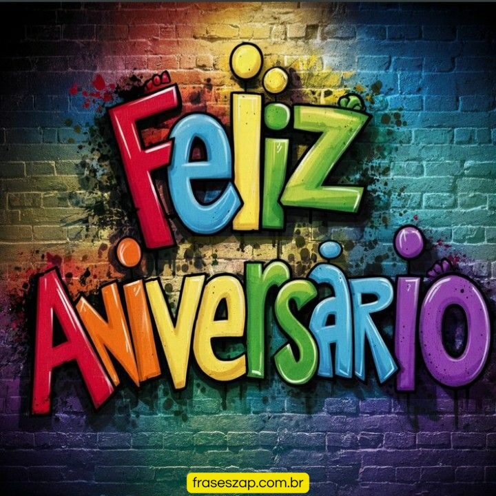 Imagem de feliz aniversário para compartilhar no WhatsApp