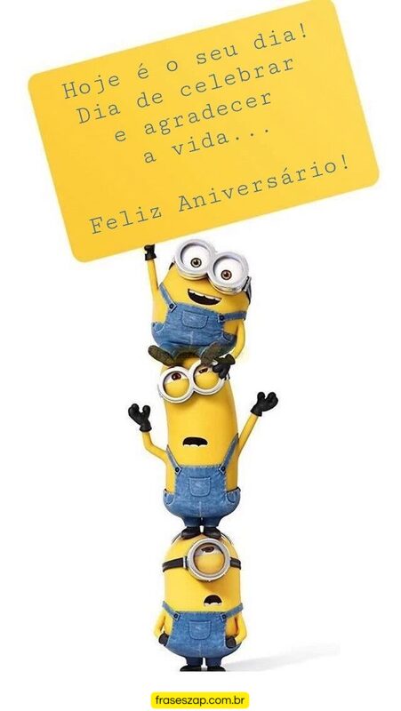 Imagem de feliz aniversário para compartilhar no WhatsApp