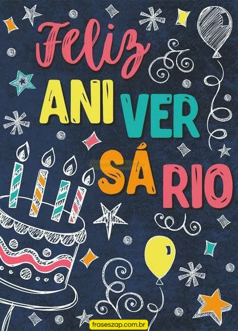 Imagem de feliz aniversário para compartilhar no WhatsApp