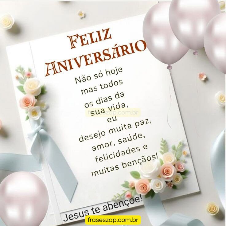 Imagem de feliz aniversário para compartilhar no WhatsApp