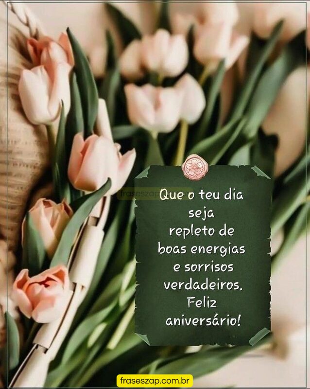 Imagem de feliz aniversário para compartilhar no WhatsApp