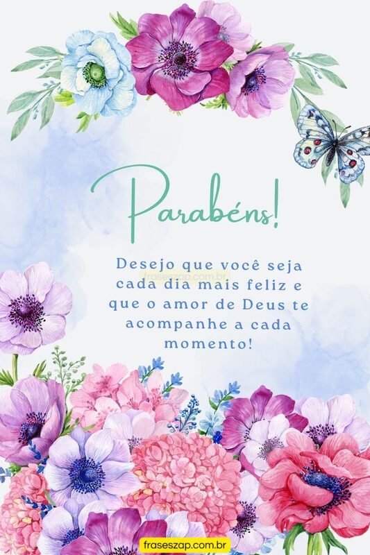 Imagem de feliz aniversário para compartilhar no WhatsApp