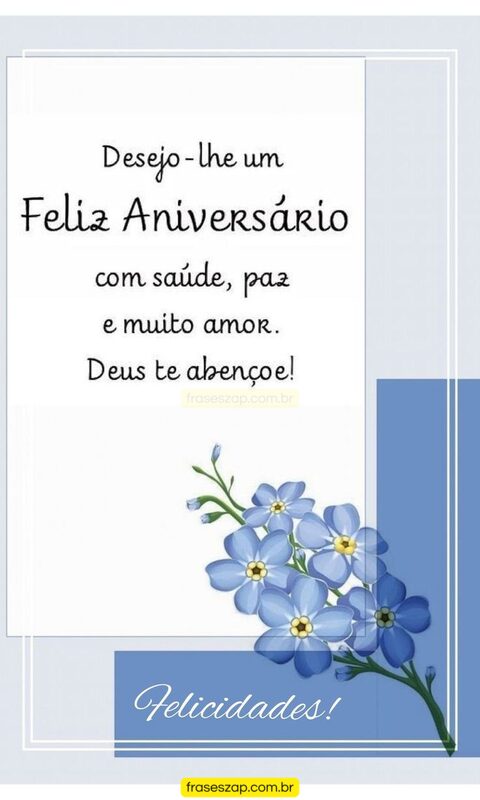 Imagem de feliz aniversário para compartilhar no WhatsApp