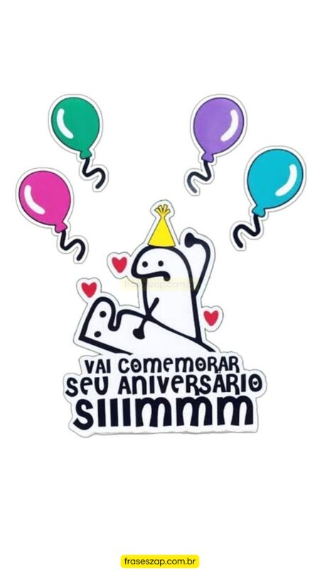 Imagem de feliz aniversário para compartilhar no WhatsApp
