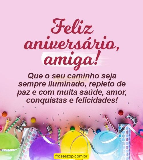 Imagem de feliz aniversário para compartilhar no WhatsApp