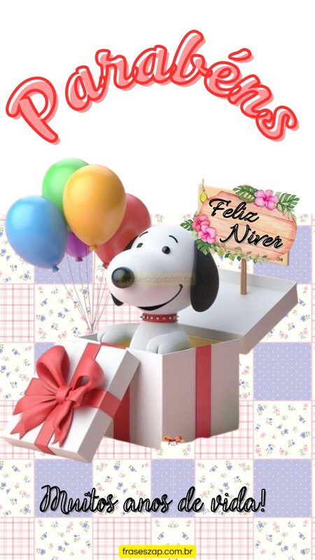 Imagem de feliz aniversário para compartilhar no WhatsApp