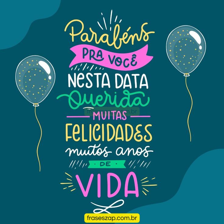 Imagem de feliz aniversário para compartilhar no WhatsApp