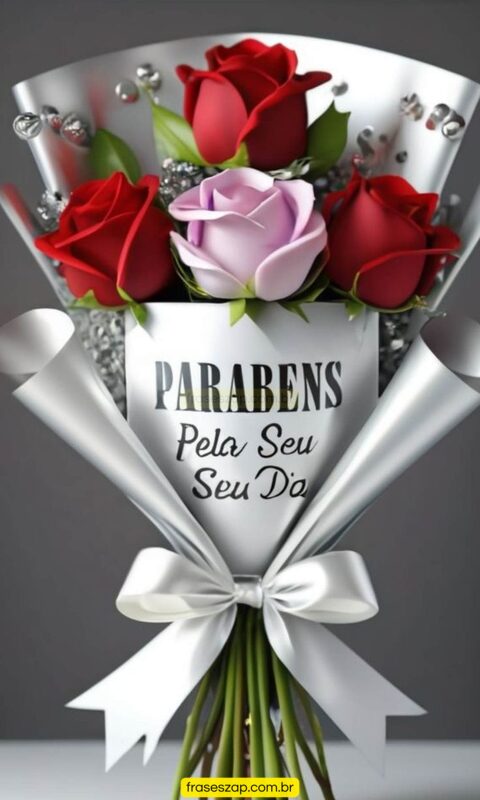 Imagem de feliz aniversário para compartilhar no WhatsApp