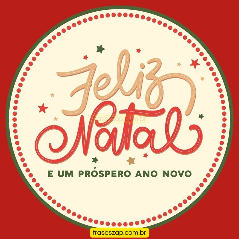 Imagem de natal para compartilhar no WhatsApp