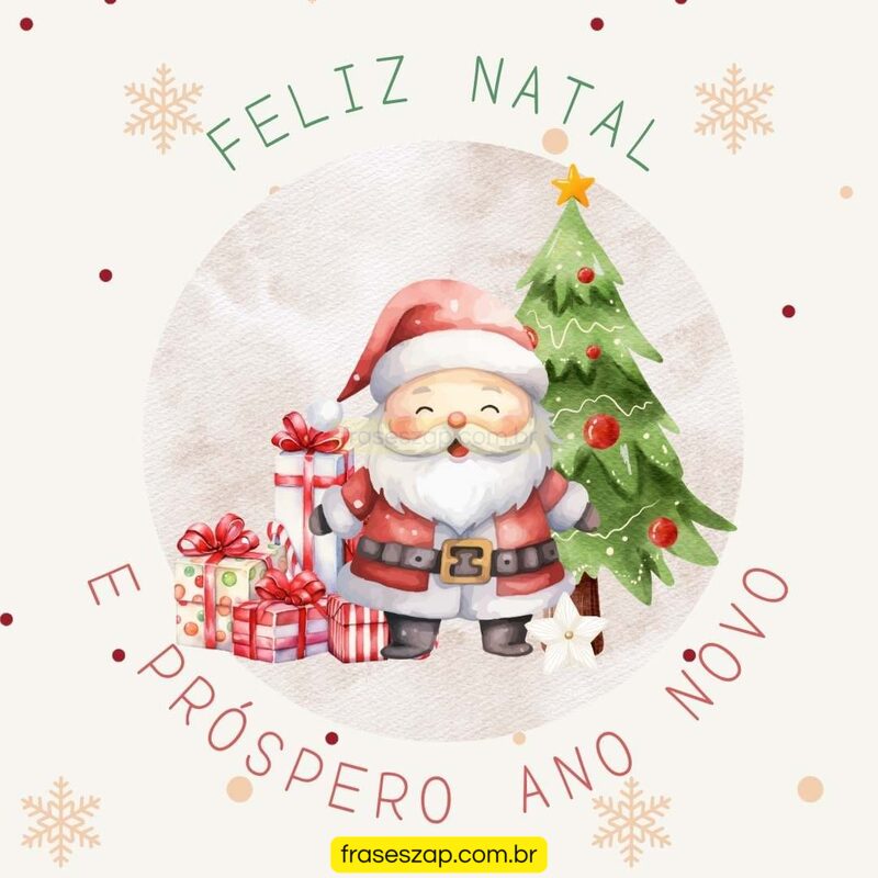 Imagem de natal para compartilhar no WhatsApp