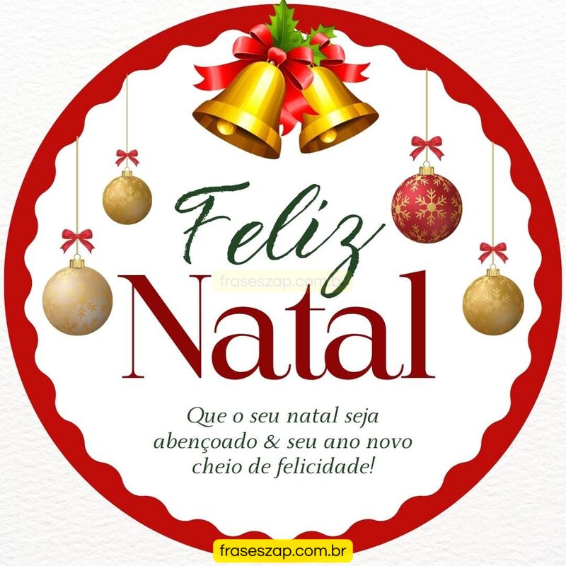 Imagem de natal para compartilhar no WhatsApp