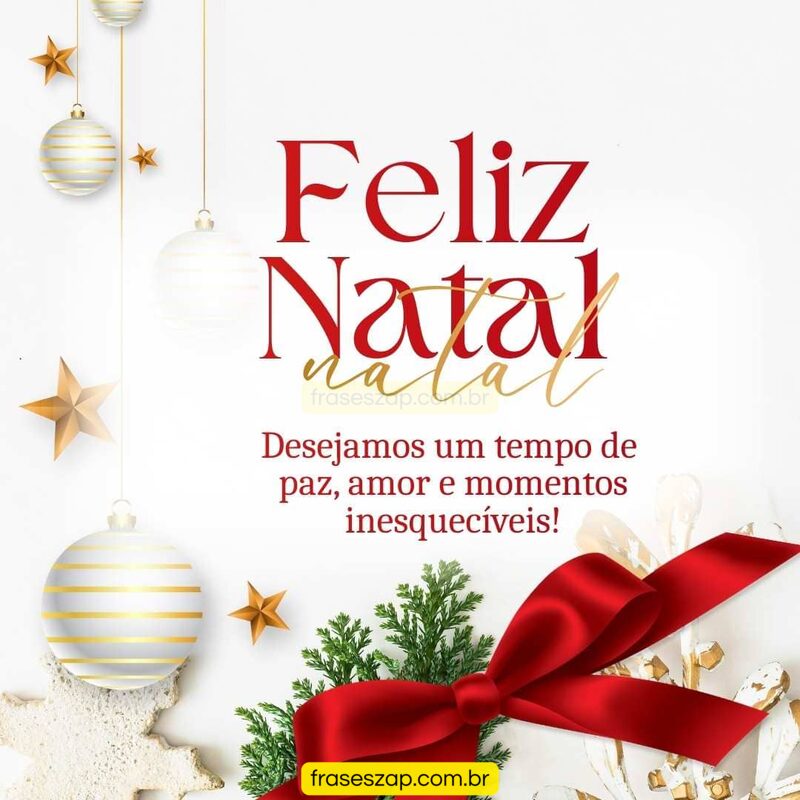 Imagem de natal para compartilhar no WhatsApp