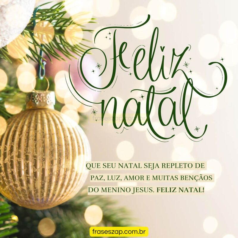 Imagem de natal para compartilhar no WhatsApp