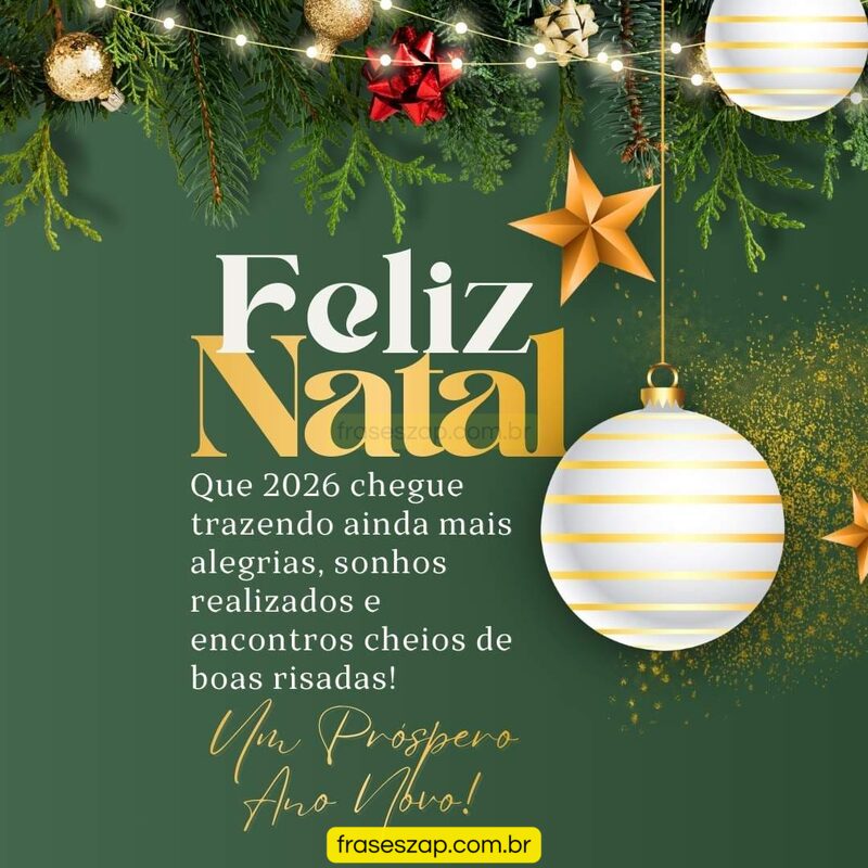 Imagem de natal para compartilhar no WhatsApp