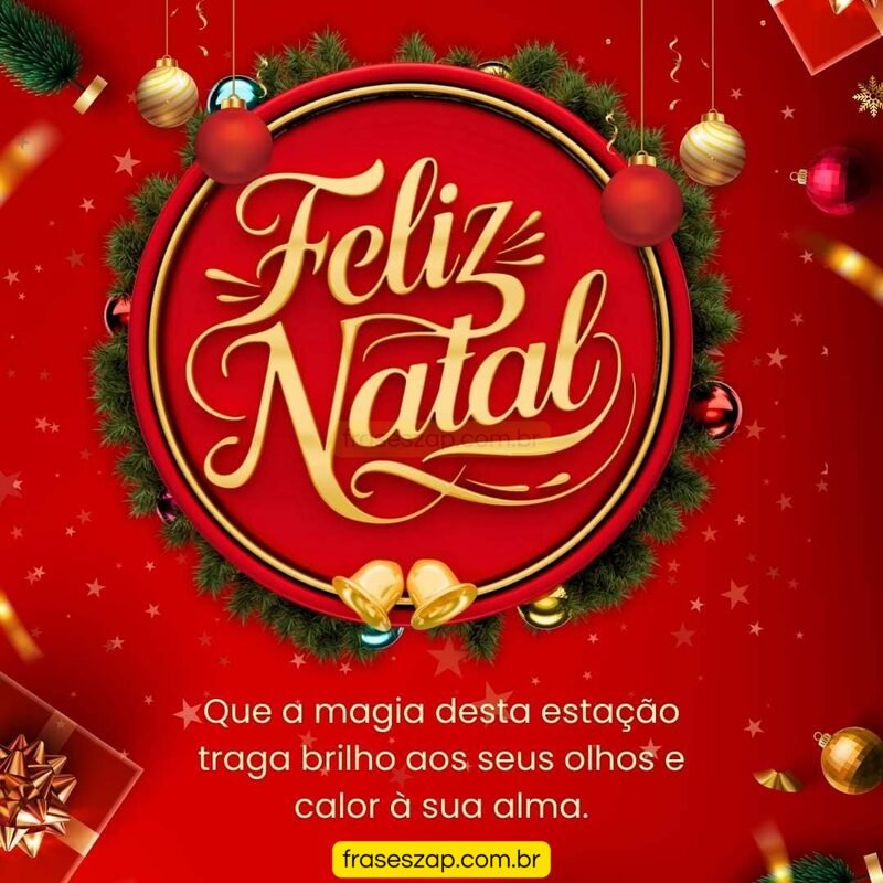 Imagem de natal para compartilhar no WhatsApp