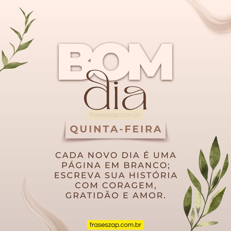 Imagem de quarta-feira para compartilhar no WhatsApp