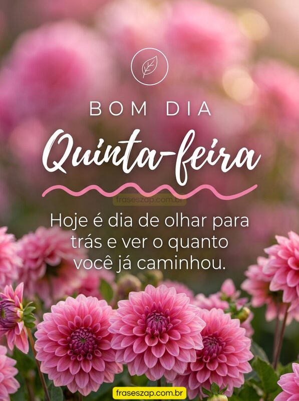 Imagem de quinta-feira para compartilhar no WhatsApp