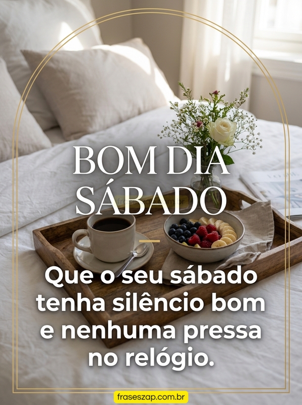 Imagem de sábado para compartilhar no WhatsApp