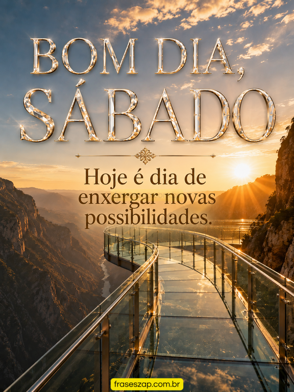 Imagem de sábado para compartilhar no WhatsApp